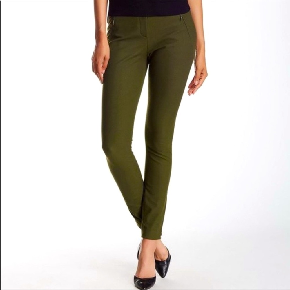 Theory Adalwen Stretch Pant in Olive, Size 00